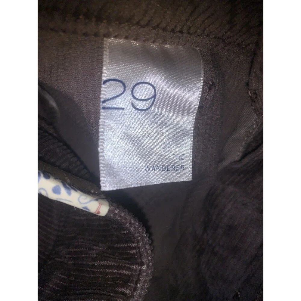 Anthropologie Pilcro Pants Womens Size 29 The Wanderer Relaxed Leg Corduroy - Picture 9 of 15